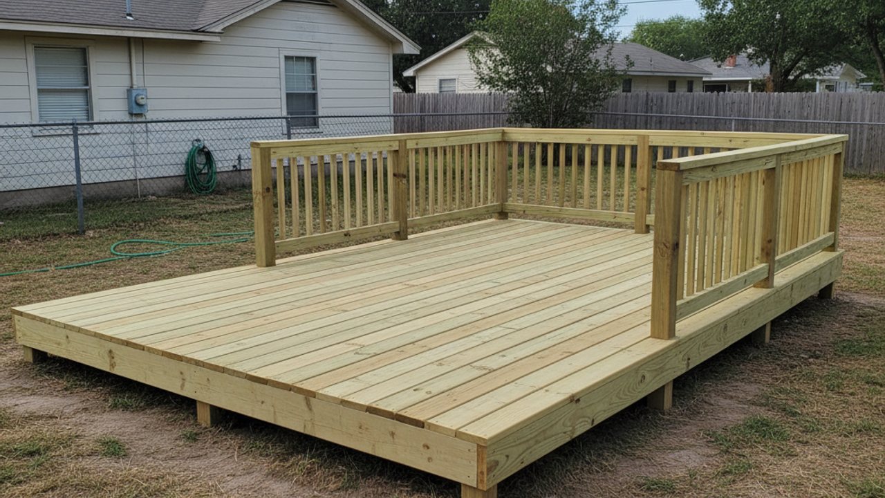 Deck Demolition & Removal completed by Oasis Deck Company in Mesquite, TX