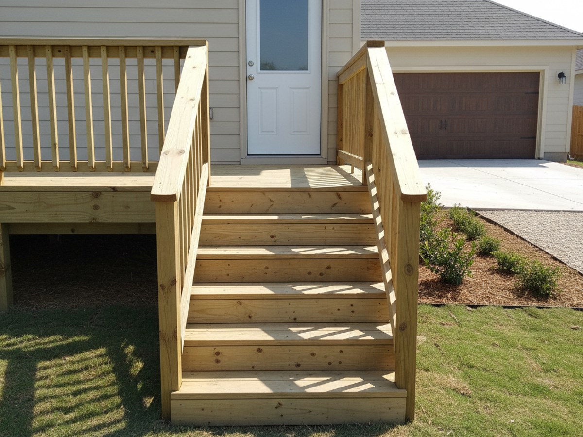 Deck Installation completed by Oasis Deck Company in Lewisville, TX